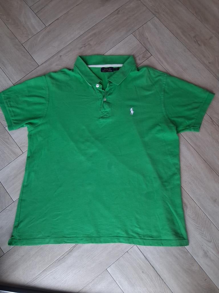 Ralph Lauren Polo Shirt Maat S Groen, Kleding | Heren, T-shirts, Verzenden, Ralph Lauren, Gedragen, Groen