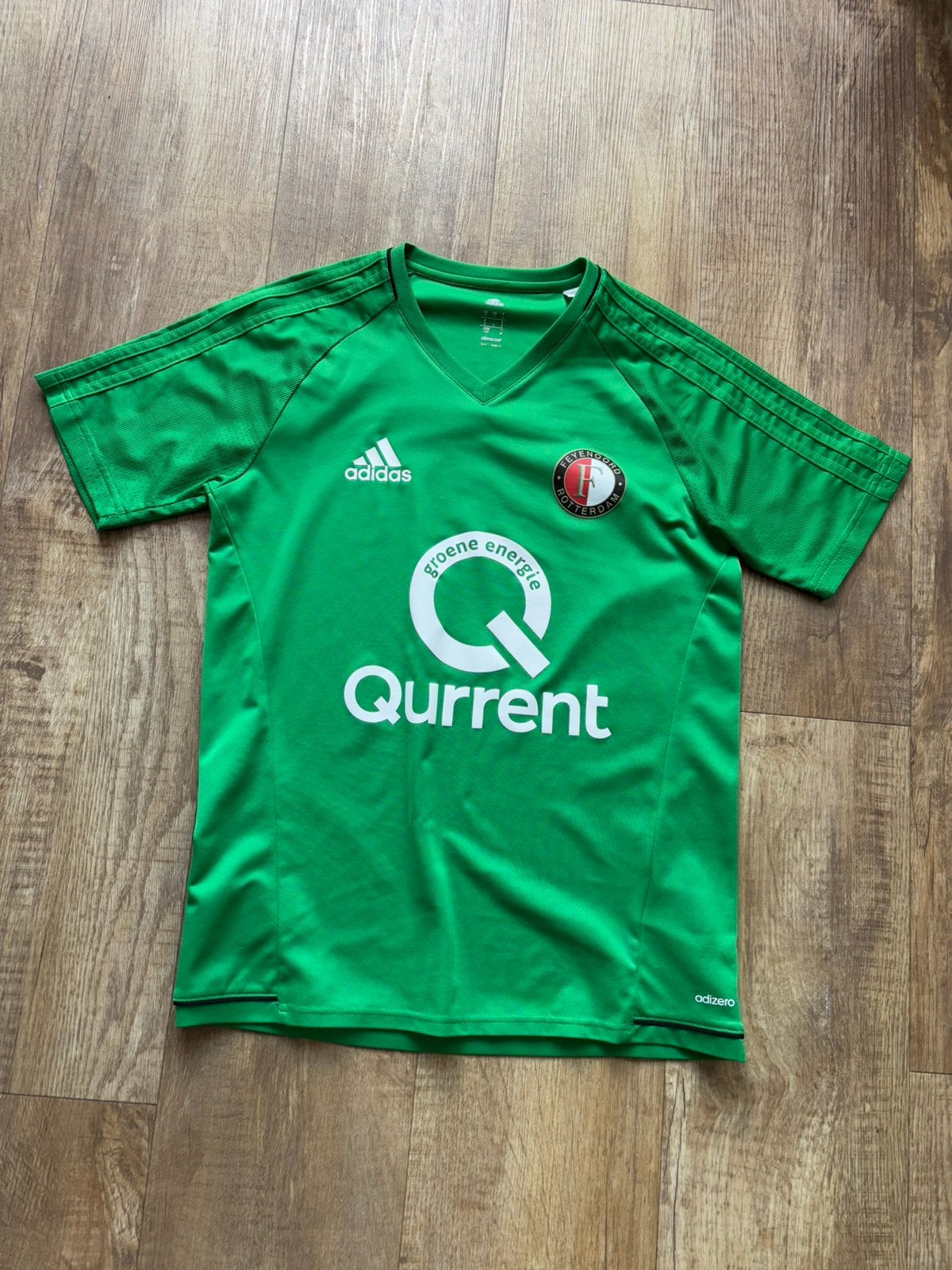 Feyenoord ahirt groen Maat S, Sport en Fitness, Ophalen of Verzenden, Zo goed als nieuw, Shirt