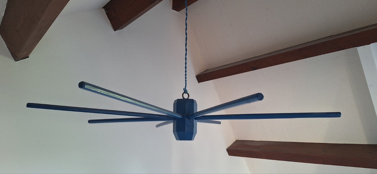 Droogrek - droogspin blauw, Huis en Inrichting, Ophalen, Blauw, 50 tot 100 cm, Zo goed als nieuw