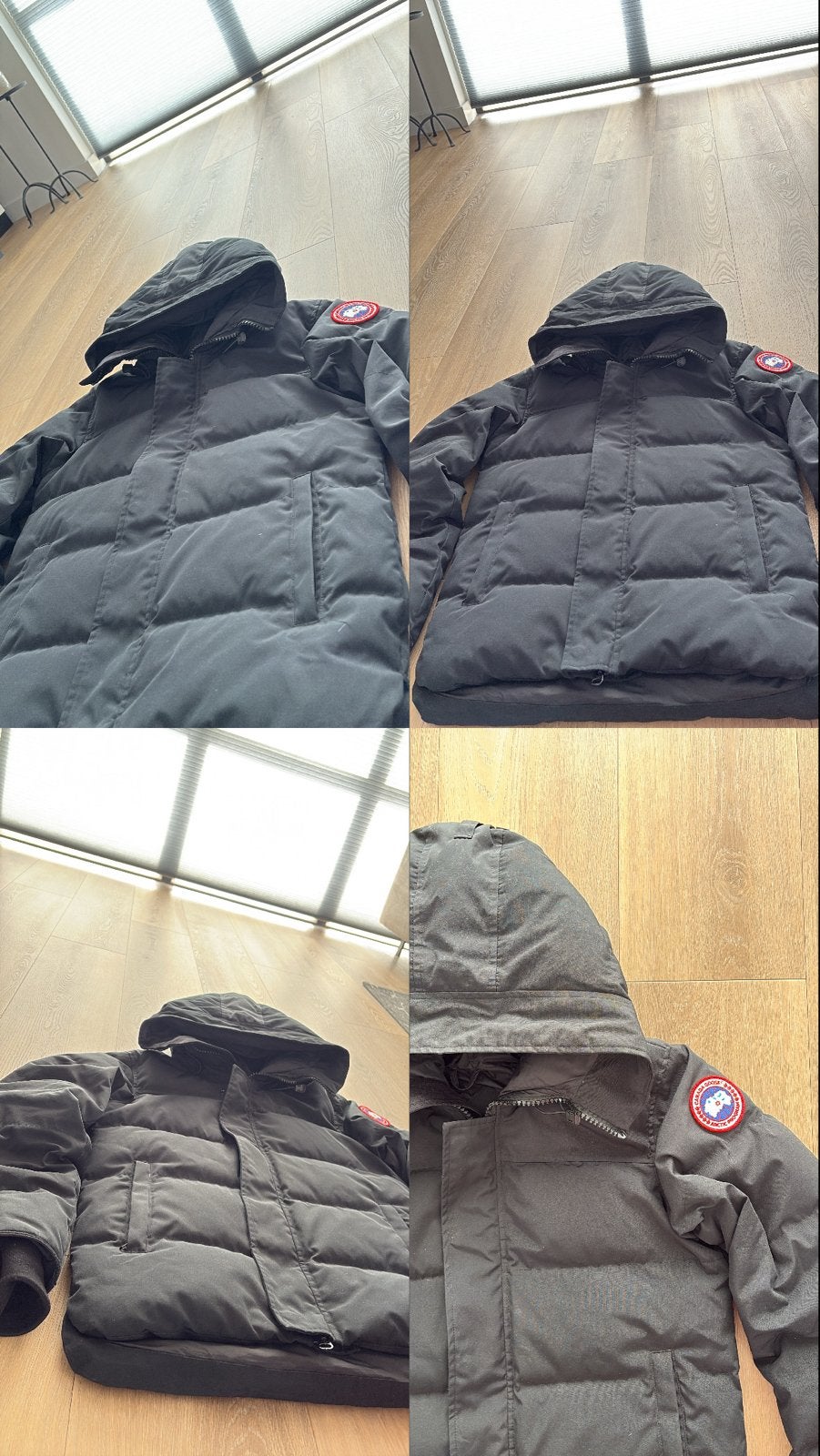 Canada Goose Puffer Jas Zwart, Kleding | Heren, Jassen | Winter, Ophalen of Verzenden, Zo goed als nieuw, Maat 46 (S) of kleiner
