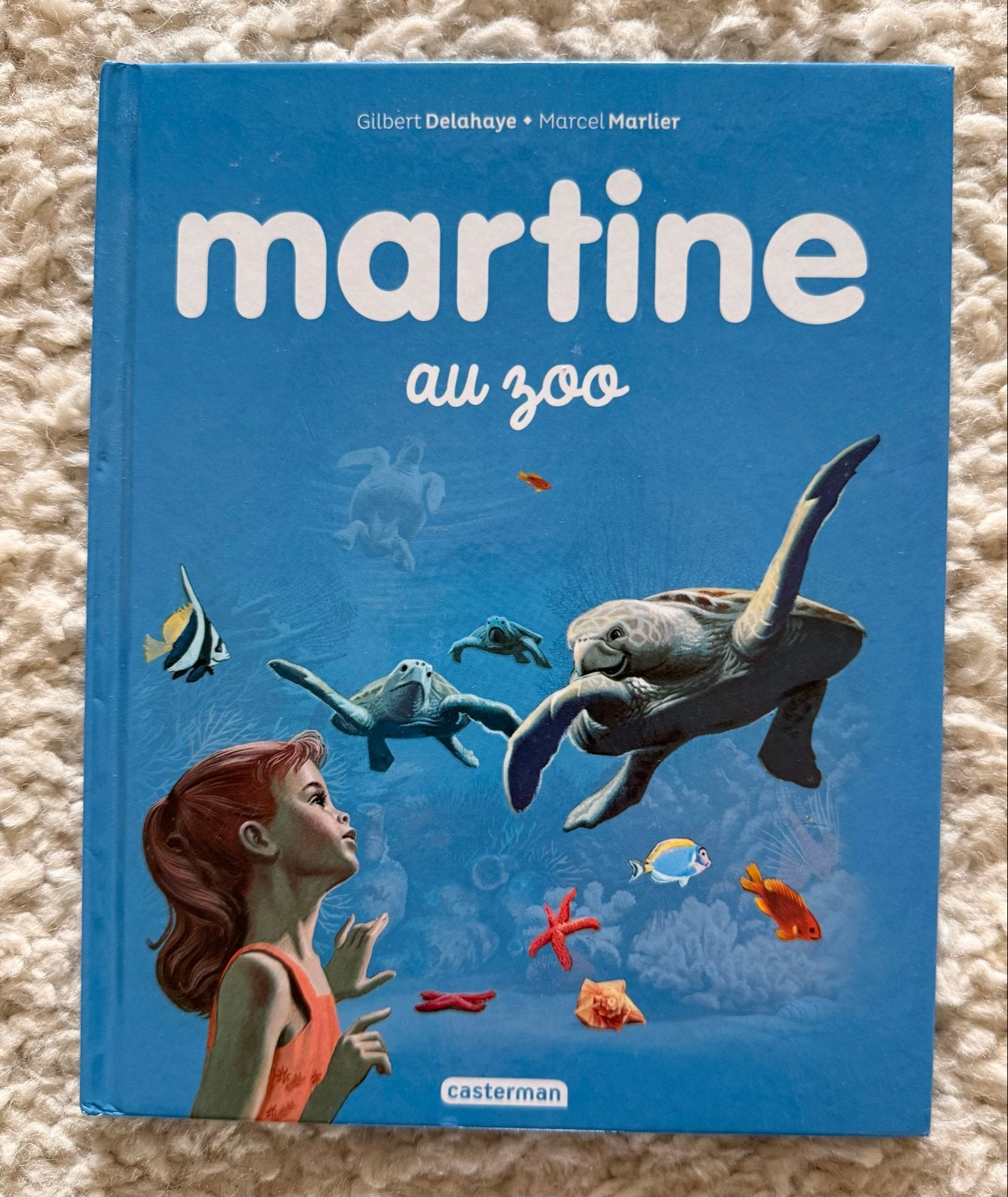 Martine au zoo - Een avontuurlijk kinderboek frans, Ophalen of Verzenden, Gelezen, Fictie algemeen