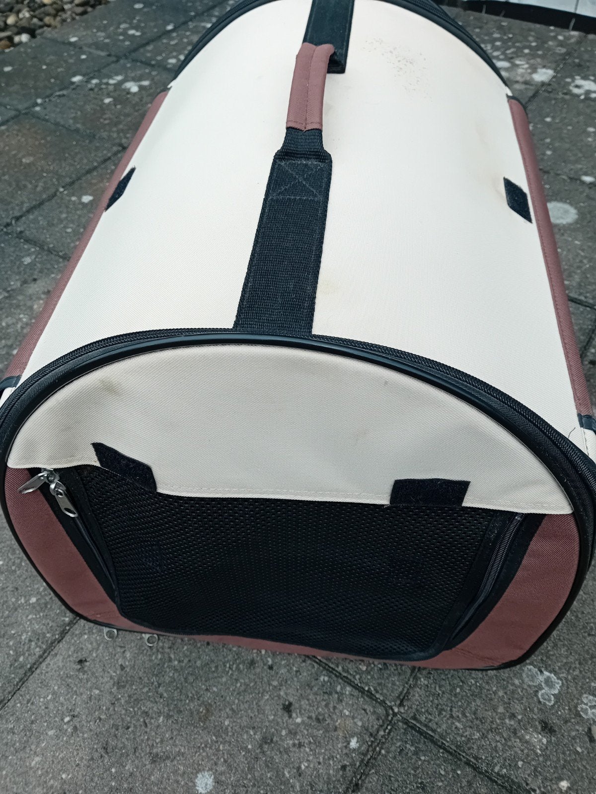 Opvouwbare stoffen bench, gebruikt, small, Dieren en Toebehoren, Hondenbenches, Ophalen, Gebruikt