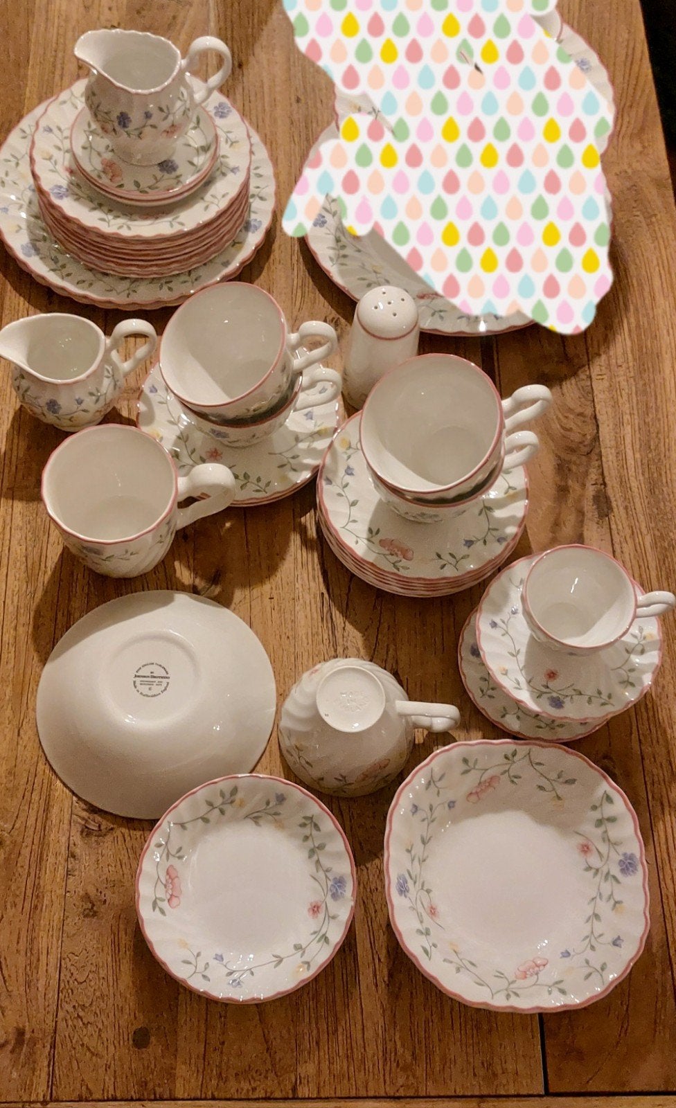 Summer Chintz Johnson Brothers aanvulling servies, Ophalen, Zo goed als nieuw, Aardewerk, Overige stijlen