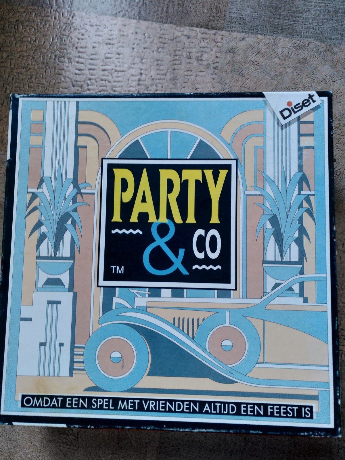 Party & Co Bordspel - Compleet Gezelschapsspel, Drie of vier spelers, Ophalen of Verzenden, Gebruikt, Diset