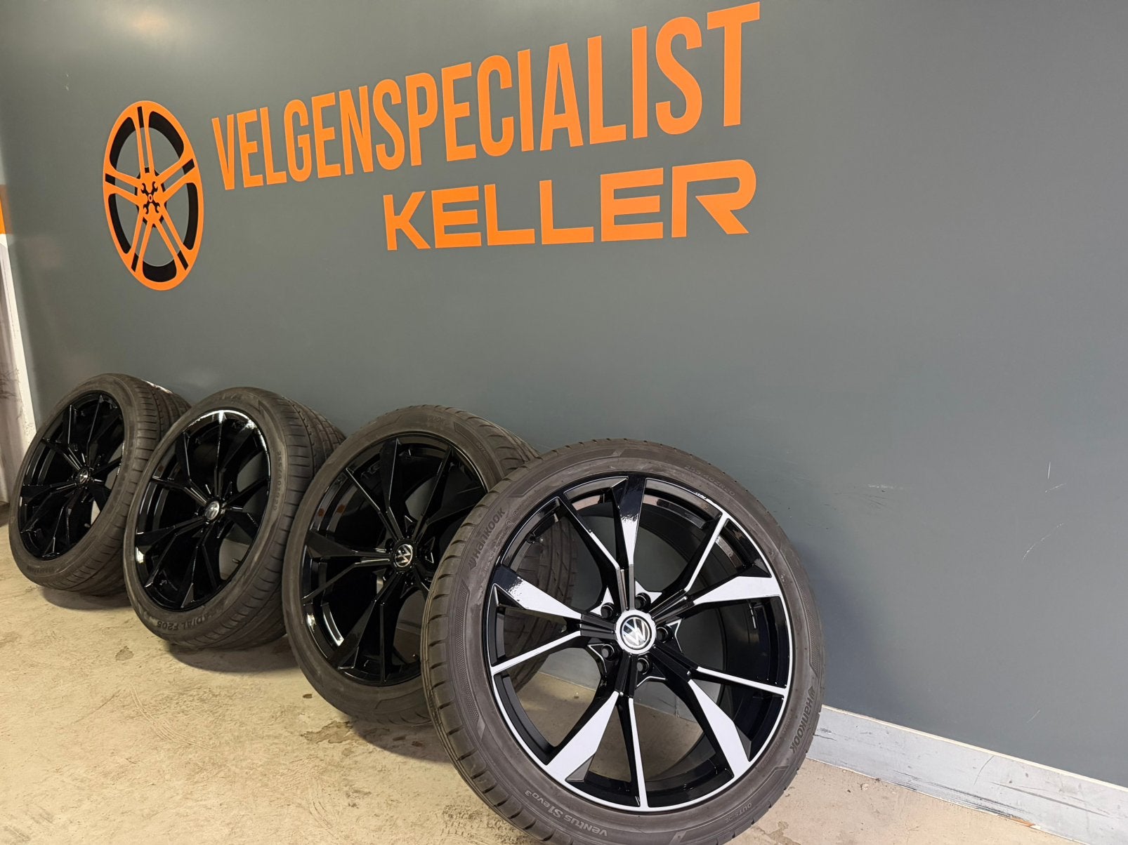 Vw Tiguan 20 inch Misano 5x112 velgen 255/40/20 Zomerset, 255 mm, Banden en Velgen, Nieuw, Ophalen of Verzenden
