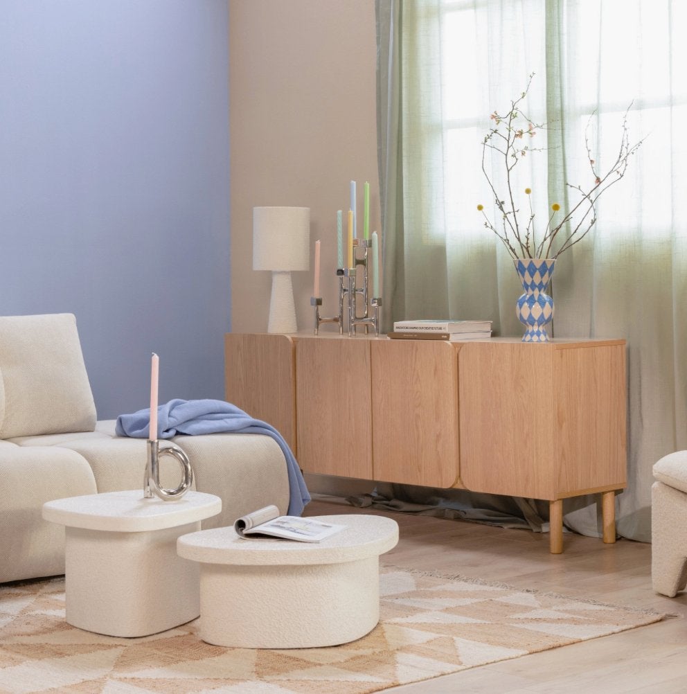 by fonQ Ole Dressoir 4-deurs Licht Eiken | Van €599, nu, Byfonq, Byfonq, Nieuw, Ophalen of Verzenden