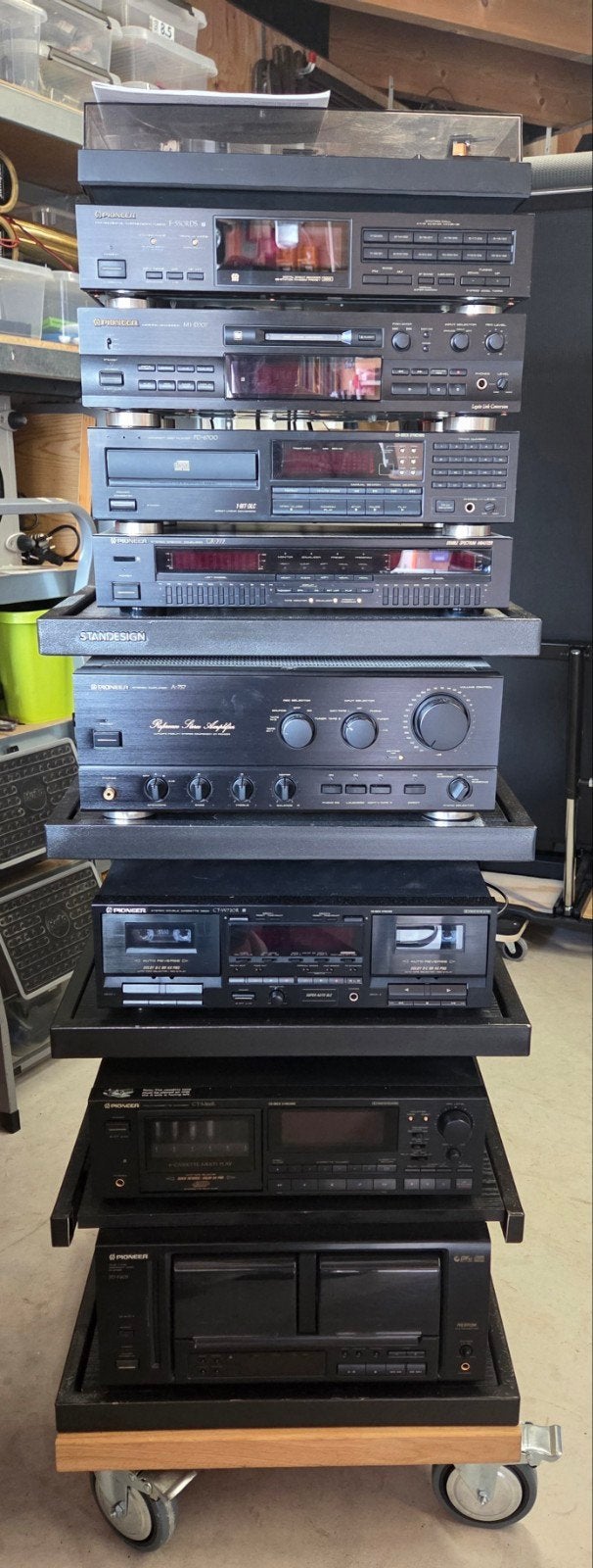 Pioneer losse componenten set, Audio, Tv en Foto, Ophalen, Gebruikt, Tuner of Radio, Losse componenten