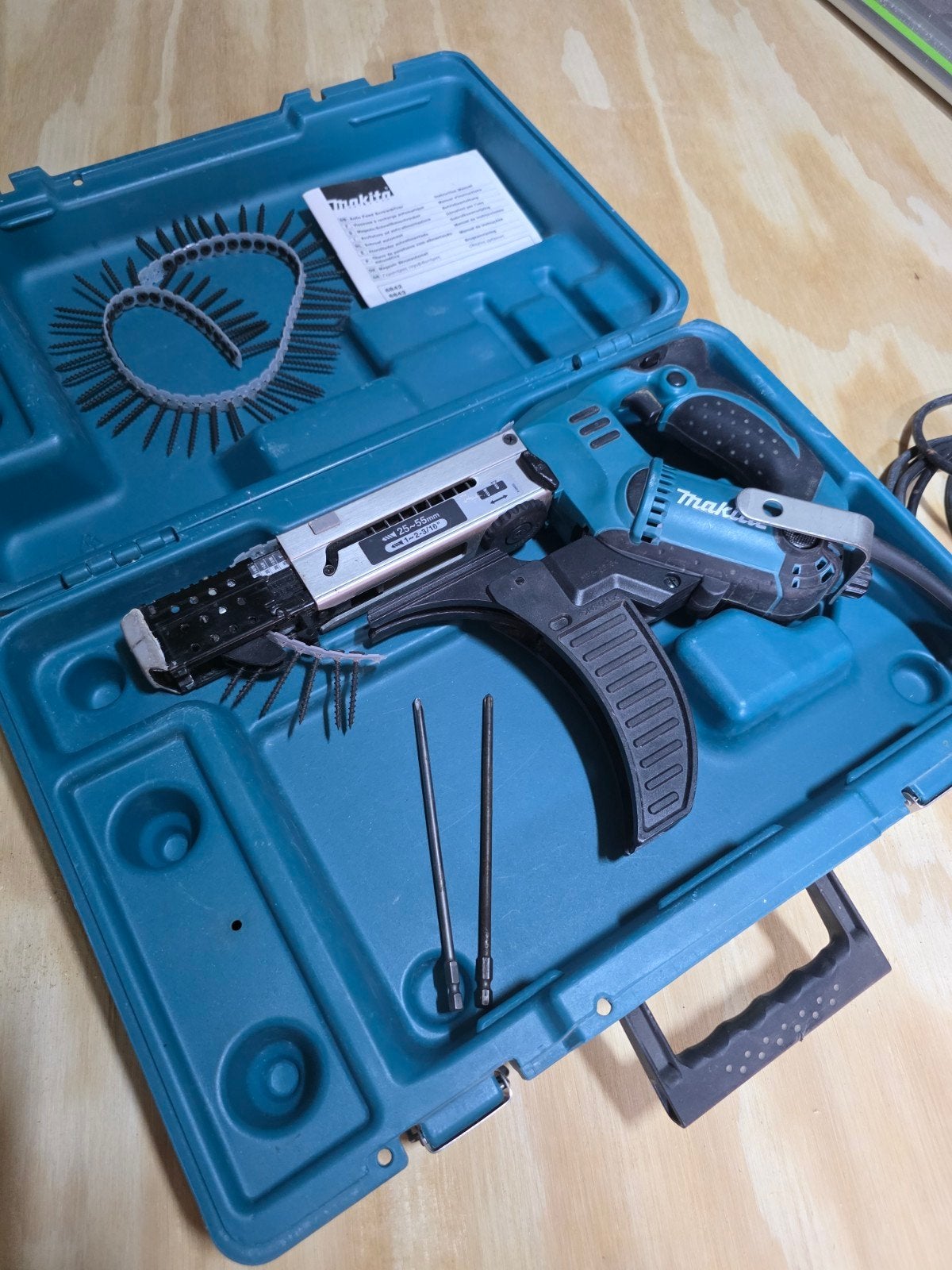 schroefmachine gipsplaat,Makita schroefmachine, Doe-het-zelf en Verbouw, Ophalen, Variabele snelheid, Boor- en Schroefmachine