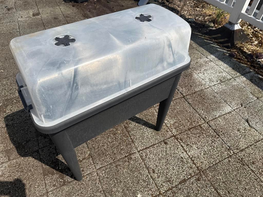 Verhoogde kweekbak - Ideaal voor moestuin, Tuin en Terras, Kweekspullen, Gebruikt, Kweekbak, Ophalen of Verzenden