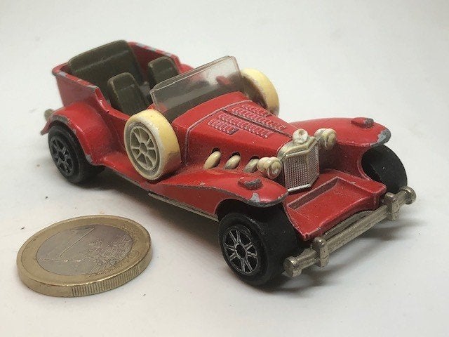 Excalibur Rood, Majorette, Hobby en Vrije tijd, Modelauto's | 1:50, Ophalen of Verzenden, Gebruikt, Auto, Majorette