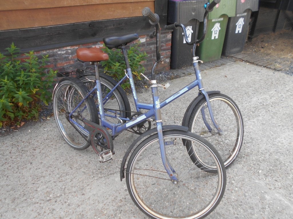 2 Rhino vouwfietsen 24 inch, Fietsen en Brommers, Fietsen | Oldtimers, Minder dan 47 cm, Ophalen