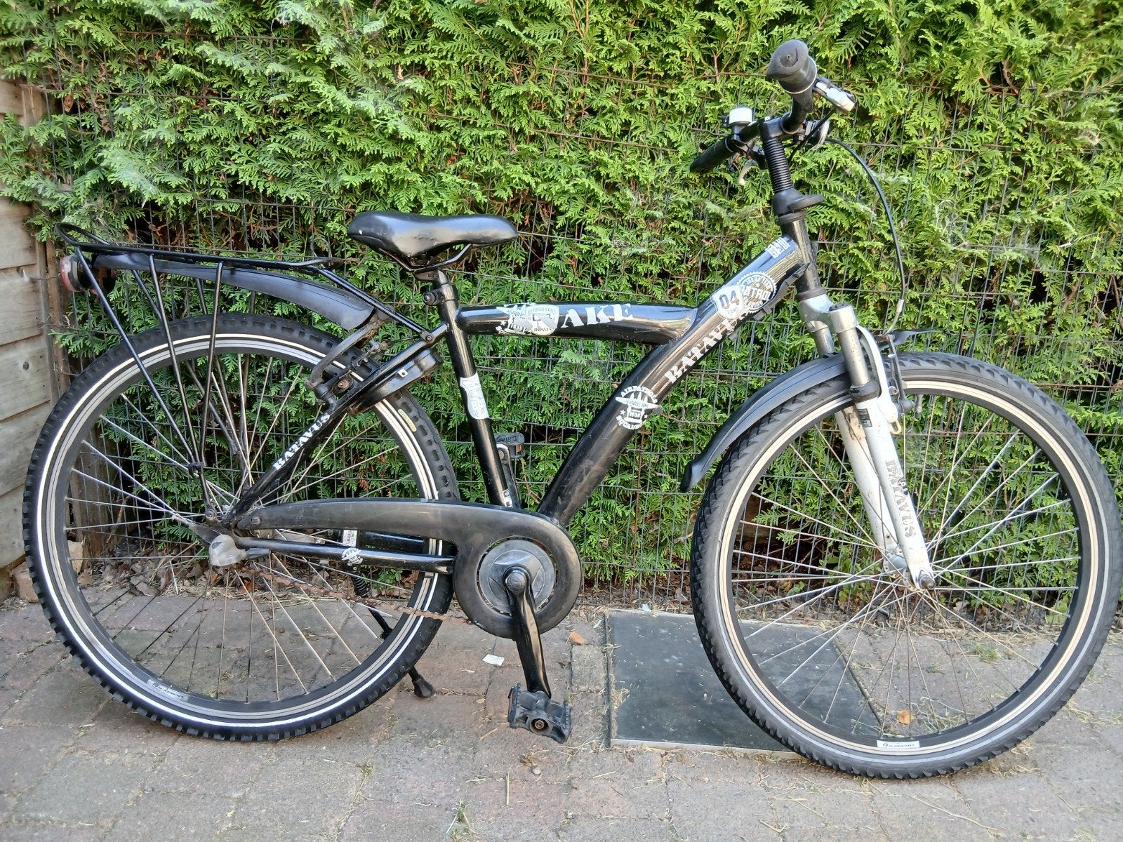 Batavus Snake jongensfiets 26 inch, Terugtraprem, Gebruikt, Batavus Snake, Ophalen