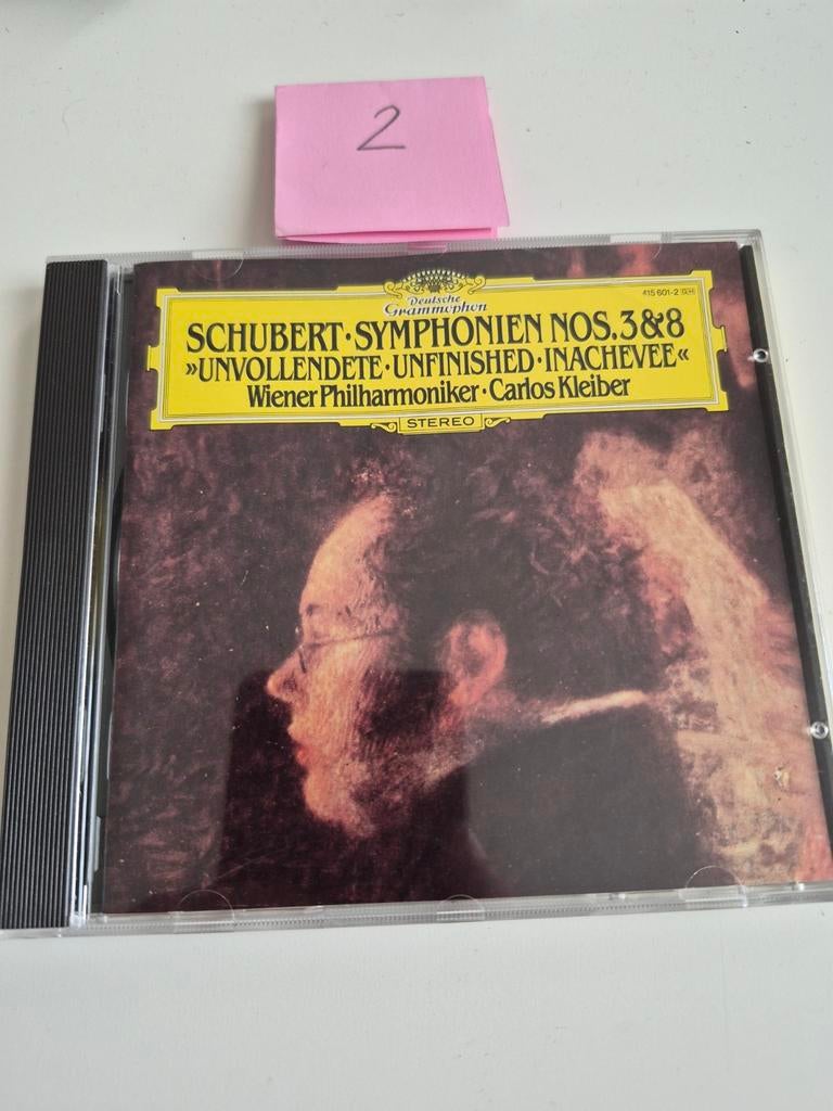 Schubert: Symfonieën 3 & 8 - Wiener Philharmoniker, Ophalen of Verzenden