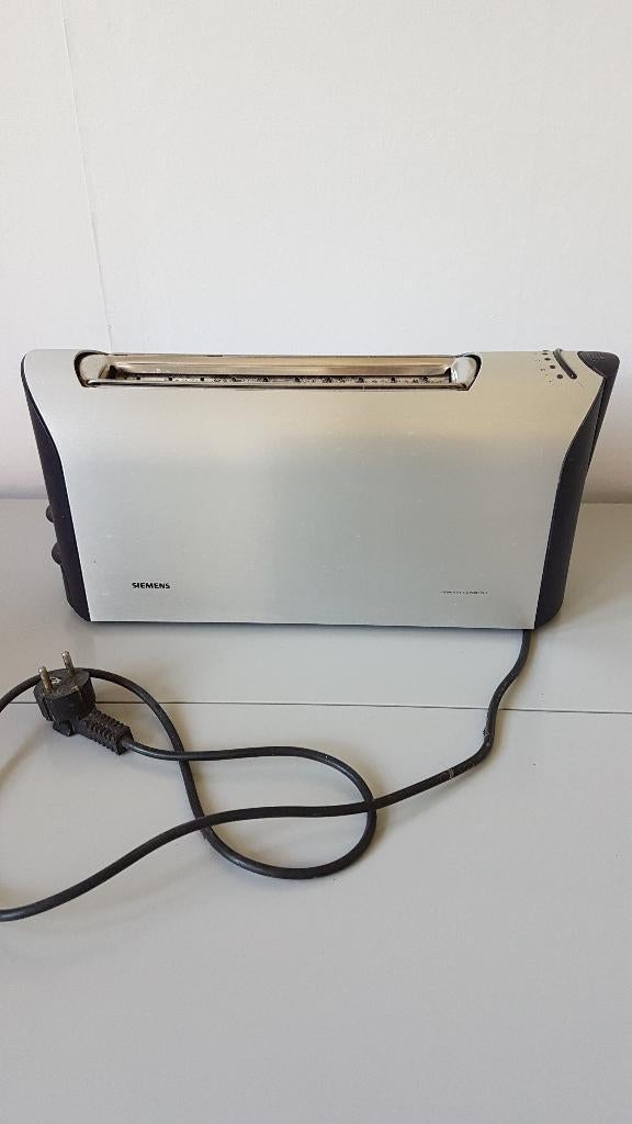 Siemens Porsche broodrooster / toaster, Witgoed en Apparatuur, Broodroosters, Ophalen of Verzenden, Gebruikt, Uitneembare kruimellade