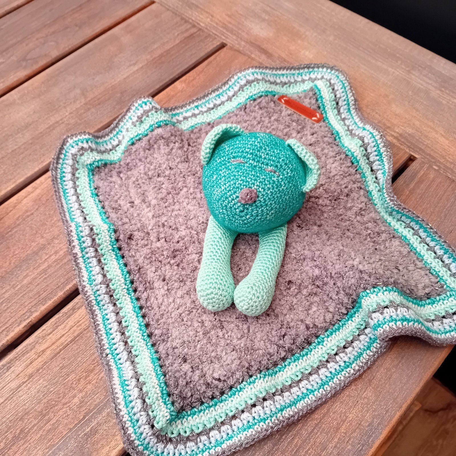 Gehaakt knuffeldoekje, Ophalen of Verzenden, Nieuw, Haken, Overige typen