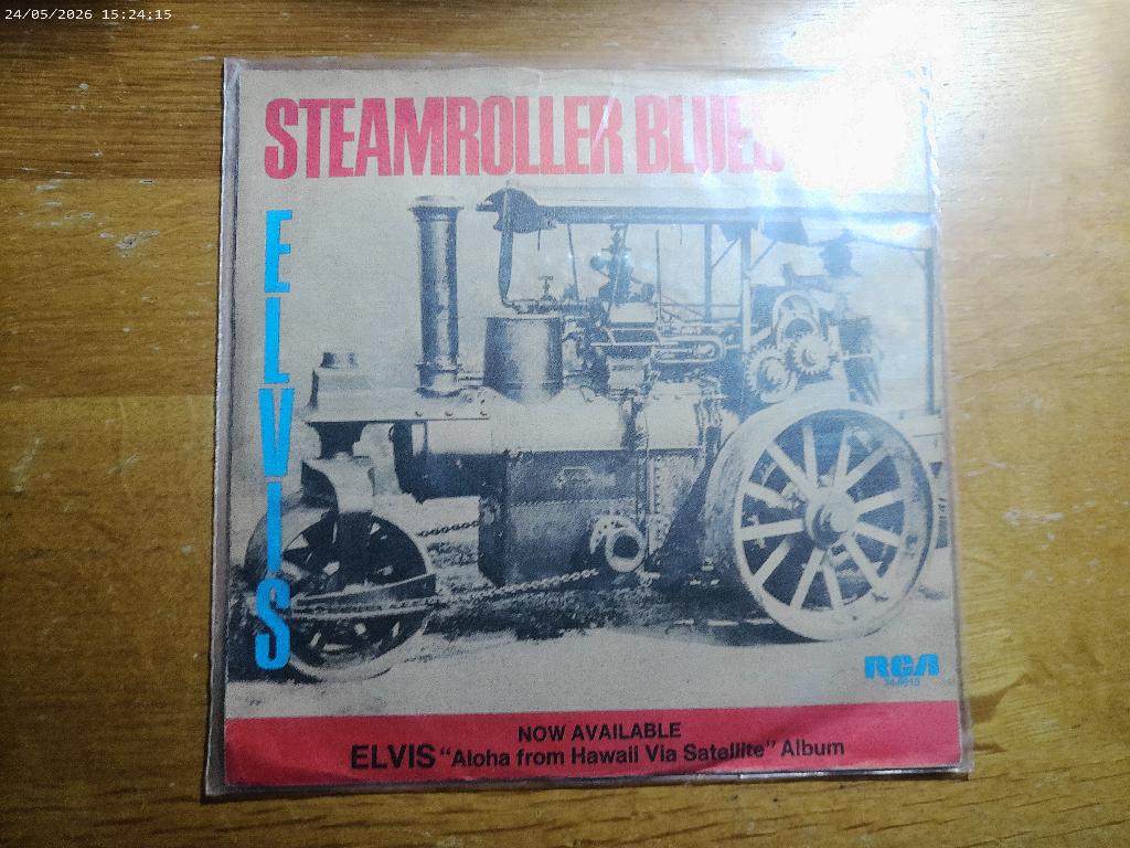 Elvis Presley - Steamroller Blues / Fool, Gebruikt, Fotohoes, 7 inch, Single