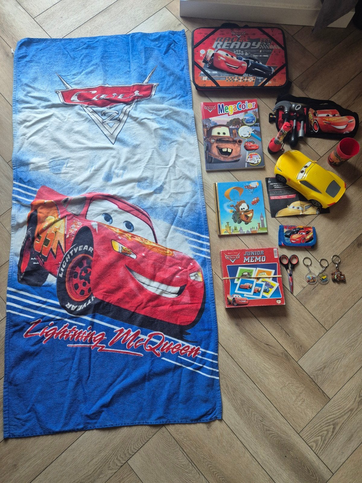 Cars set, Ophalen, Gebruikt