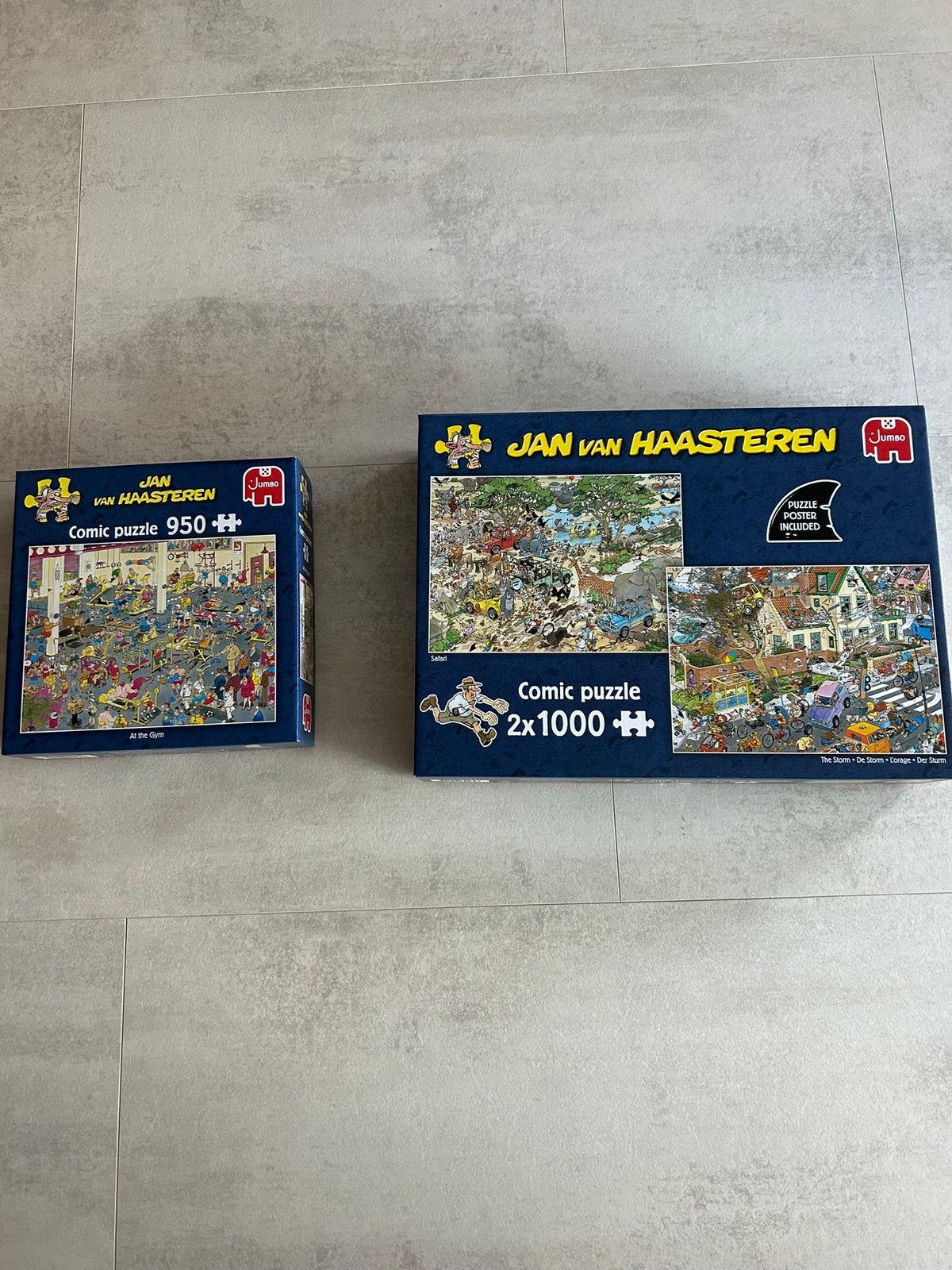 Legpuzzels van verschillende merken. o.a Jan van Haasteren,, Ophalen, 500 t/m 1500 stukjes, Zo goed als nieuw