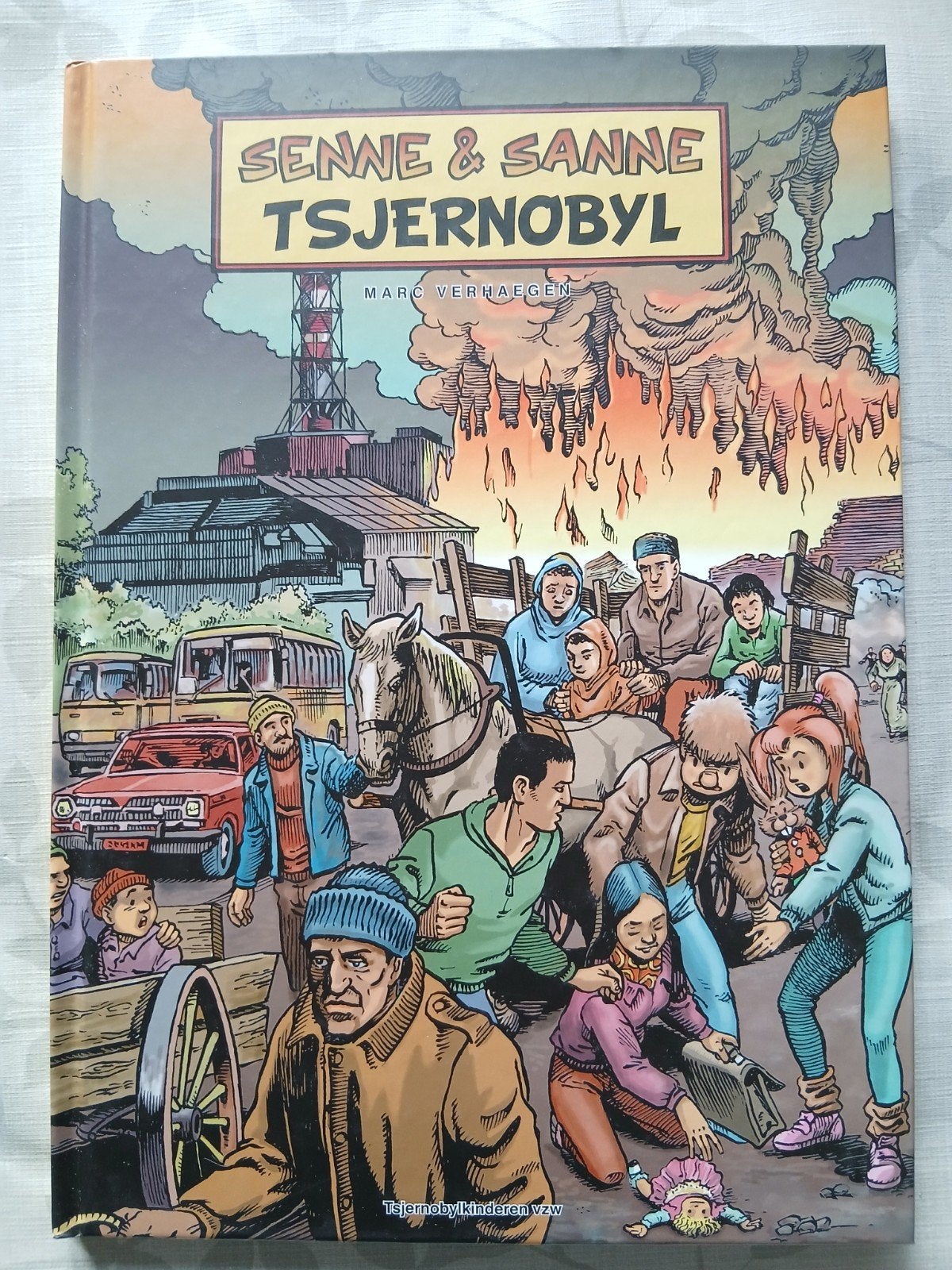 Senne & Sanne Tsjernobyl, Eén comic, Ophalen of Verzenden, Zo goed als nieuw, Europa