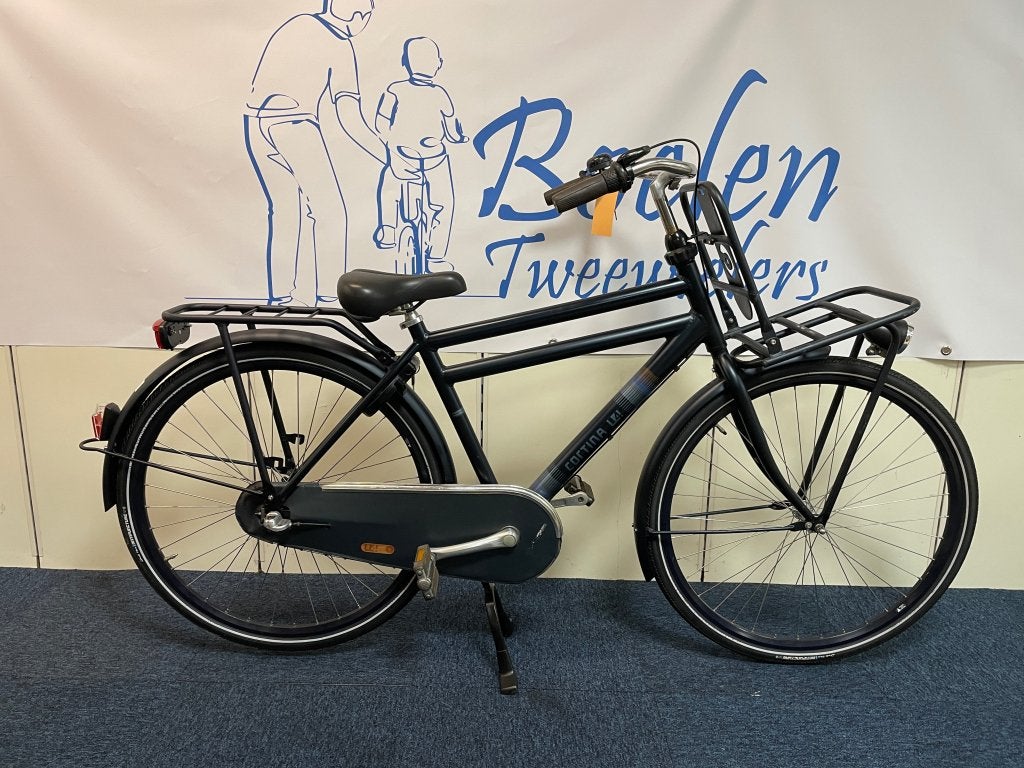 Cortina U4 28/50cm Transportfiets Herenfiets Blauw, Fietsen en Brommers, Fietsen | Heren | Herenfietsen, Zo goed als nieuw, Overige merken