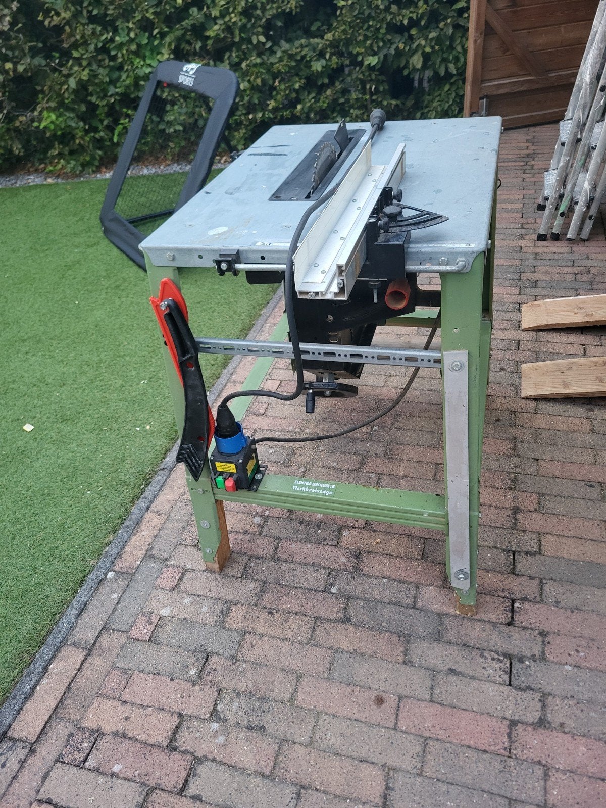 Zaagtafel Elektra Beckum - Werkt uitstekend!, Ophalen, Gebruikt, Cirkelzaag, Elektra Beckum