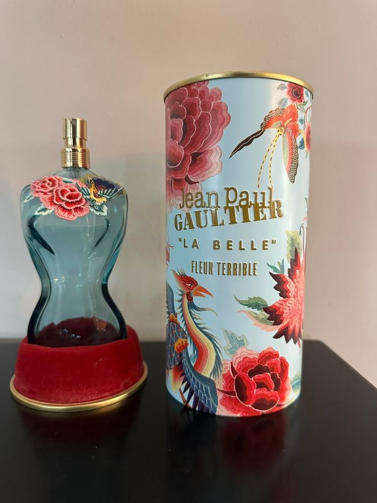 Te koop LEGE fles met blik Jean Paul Gaultier, Ophalen of Verzenden, Zo goed als nieuw