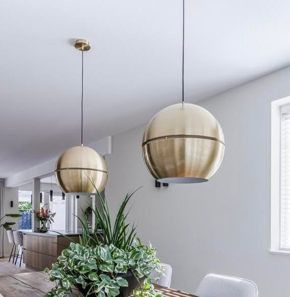 Hanglampen van Zuiver setprijs €239,-, Ophalen of Verzenden, Zo goed als nieuw, Metaal, 50 tot 75 cm