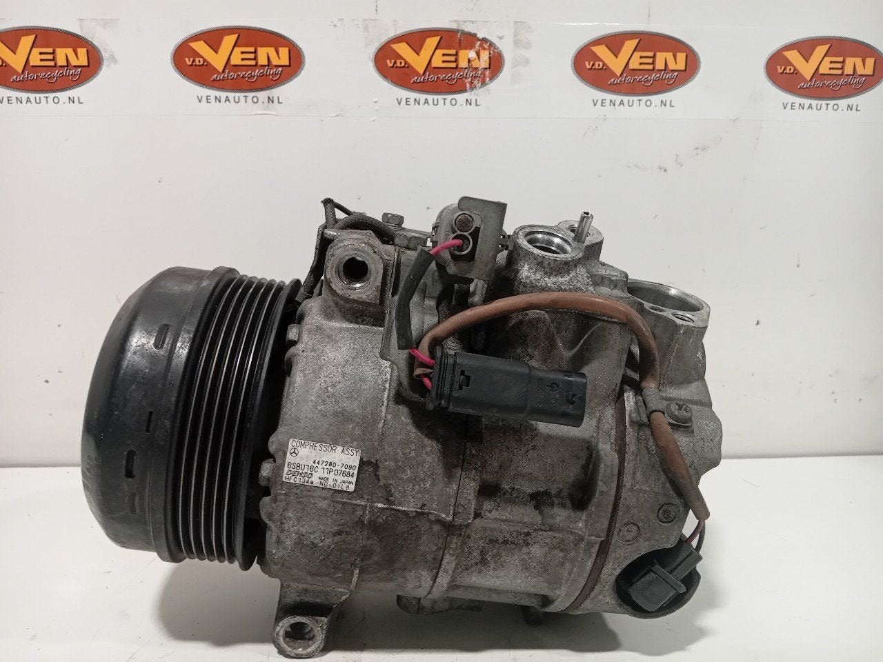 Airco pomp Mercedes-Benz C-Klasse, Onderdelen@venauto.nl, Van der Ven Autorecycling B.V., Gebruikt, Ettenseweg 76, 4706 PB Roosendaal, The Netherlands