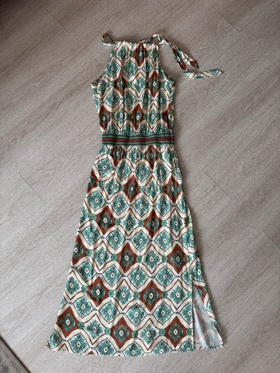 Zomerse maxi-jurk van Geisha - maat M, Kleding | Dames, Jurken, Maat 38/40 (M), Meerkleurig, Ophalen of Verzenden, Zo goed als nieuw
