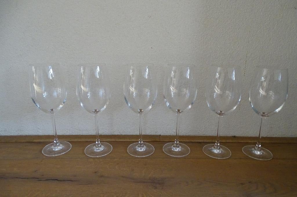 6 Rosenthal di Vino kristallen wijnglazen a € 1,25 p/s, Ophalen, Zo goed als nieuw, Overige typen
