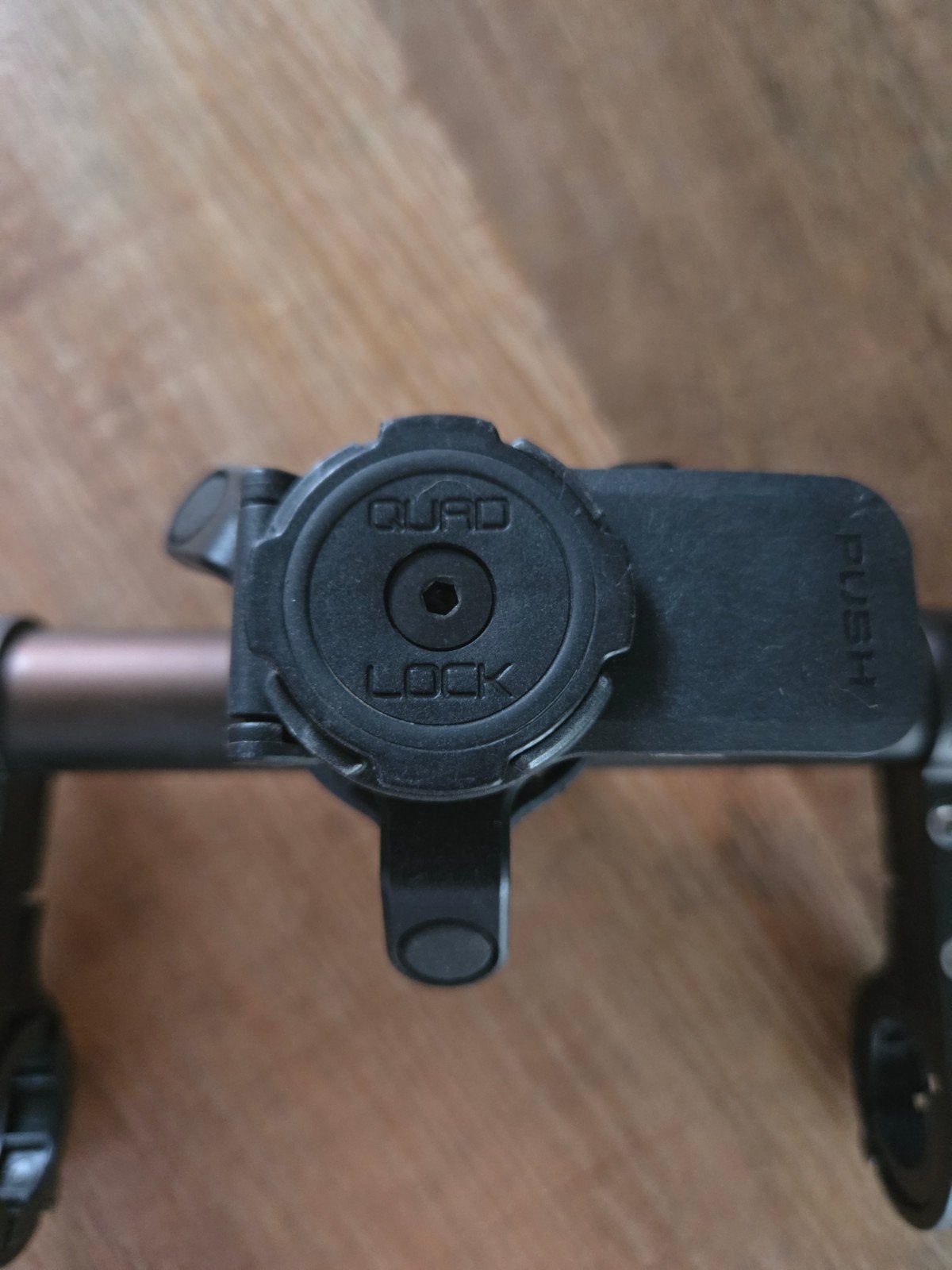 Quad Lock telefoonhouder voor motor/fiets, Ophalen of Verzenden, Zo goed als nieuw, Quad Lock