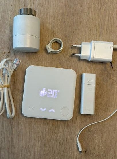 Tado Slimme Thermostaat V3+ Starter Kit - Zo goed als nieuw, Ophalen of Verzenden, Slimme thermostaat, Gebruikt