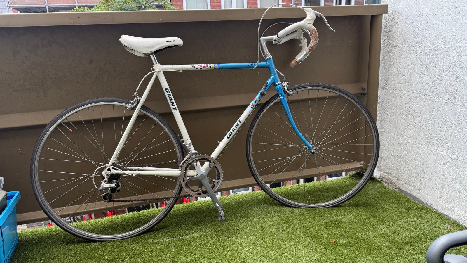 Giant Swift racefiets - Vintage model, Ophalen, 28 inch, Gebruikt, Velgrem
