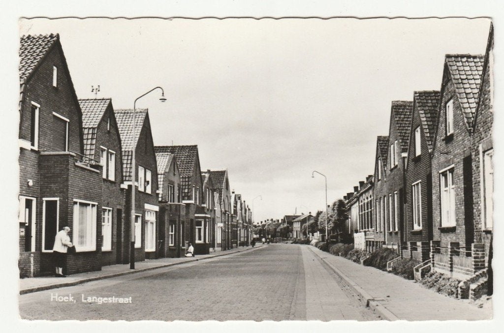 Hoek (bij Terneuzen) - Langestraat, Ophalen of Verzenden, 1960 tot 1980, Gelopen, Zeeland