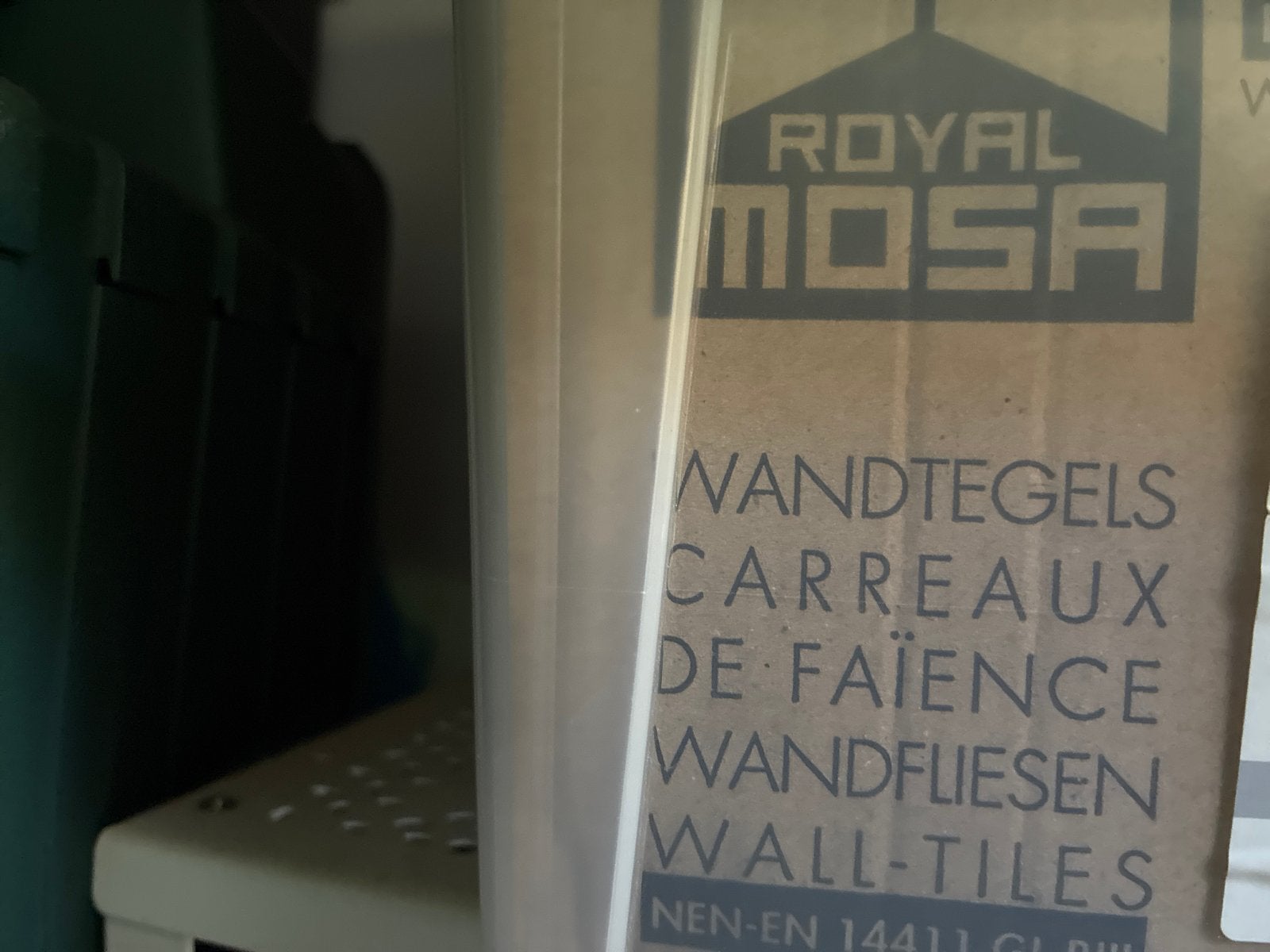 Crèmekleurige wandtegels Royal Mosa 15x15 cm, Doe-het-zelf en Verbouw, Ophalen, Nieuw, 5 tot 10 m², Minder dan 20 cm