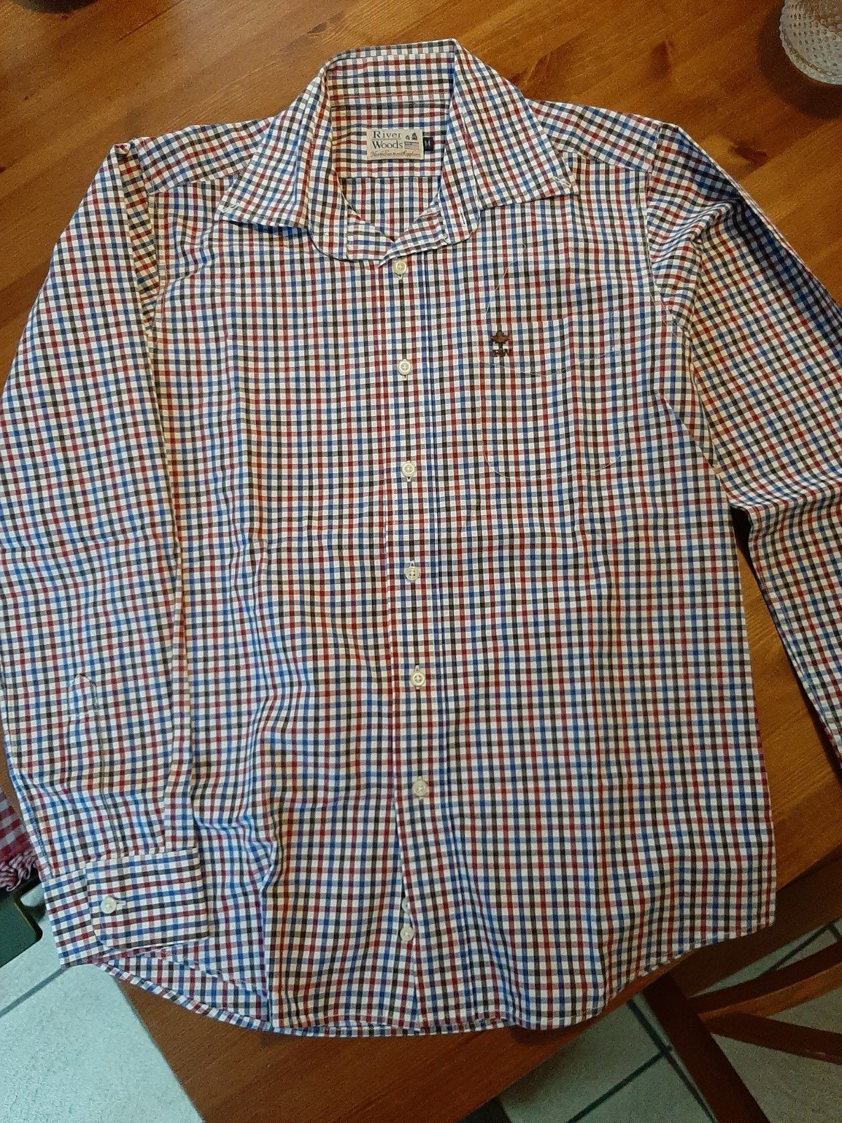 overhemd shirt River Woods mt148, Ophalen of Verzenden, Zo goed als nieuw