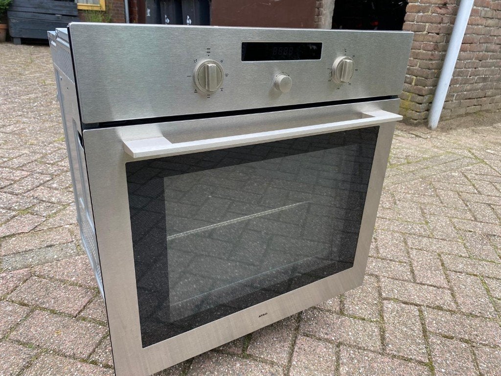 Elektrische inbouwoven Atag, Witgoed en Apparatuur, Ovens, Ophalen, Hete lucht, 55 tot 60 cm, 45 tot 60 cm