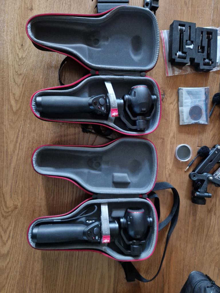 Zeer compleet dubbel DJI Osmo set, Overige merken, Overige soorten, Zo goed als nieuw, Full HD
