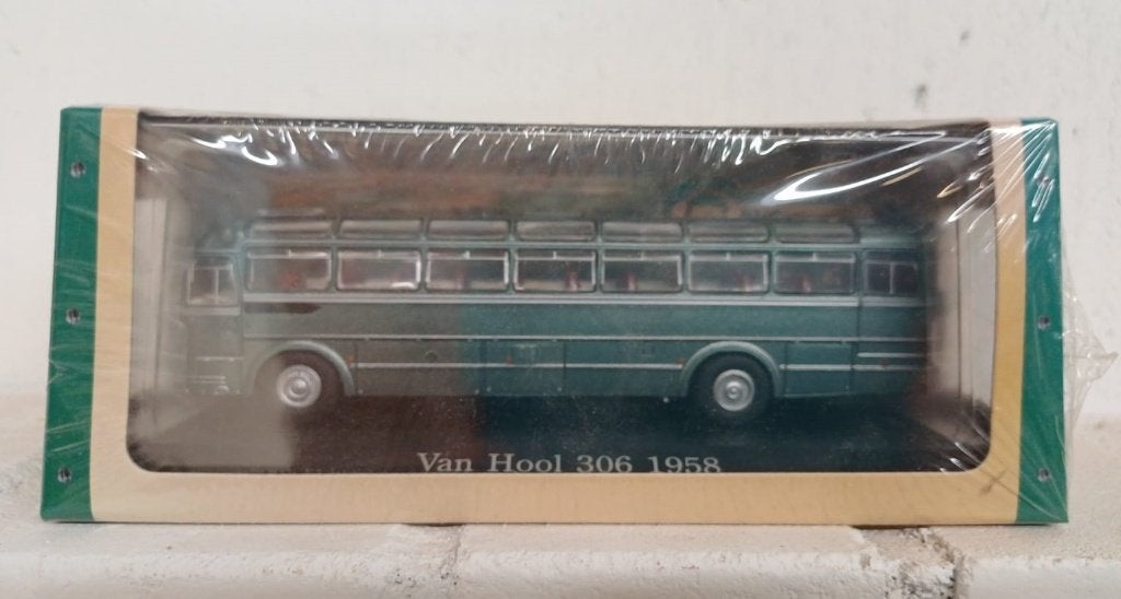 Van Hool 306 1958 - modelbus - Atlas - in folie, Overige merken, Auto, Groter dan 1:32, Nieuw