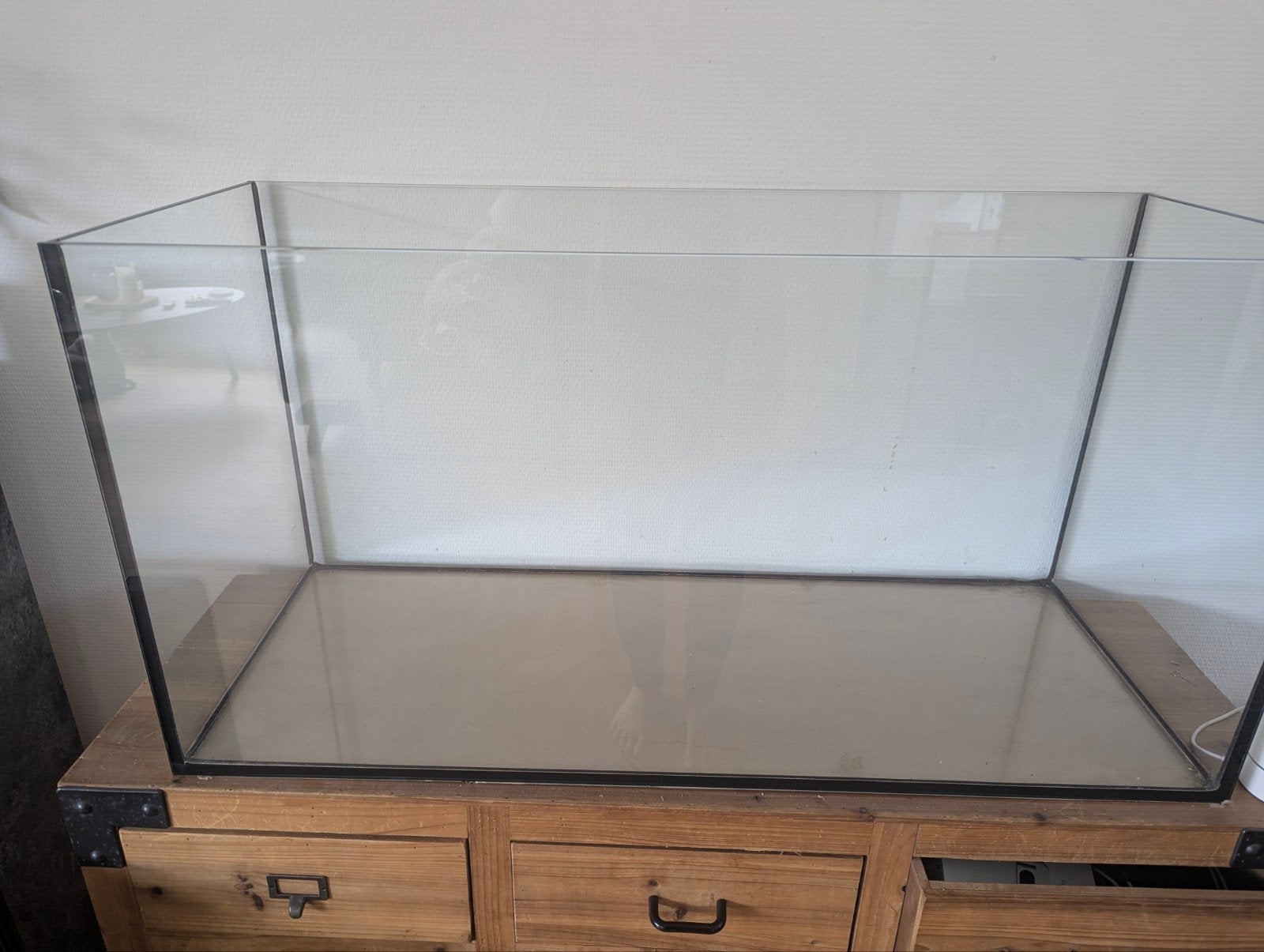 Aquarium 200 liter – Zo goed als nieuw – 100 x 40 x 50 cm, Dieren en Toebehoren, Ophalen, Zo goed als nieuw, Leeg aquarium