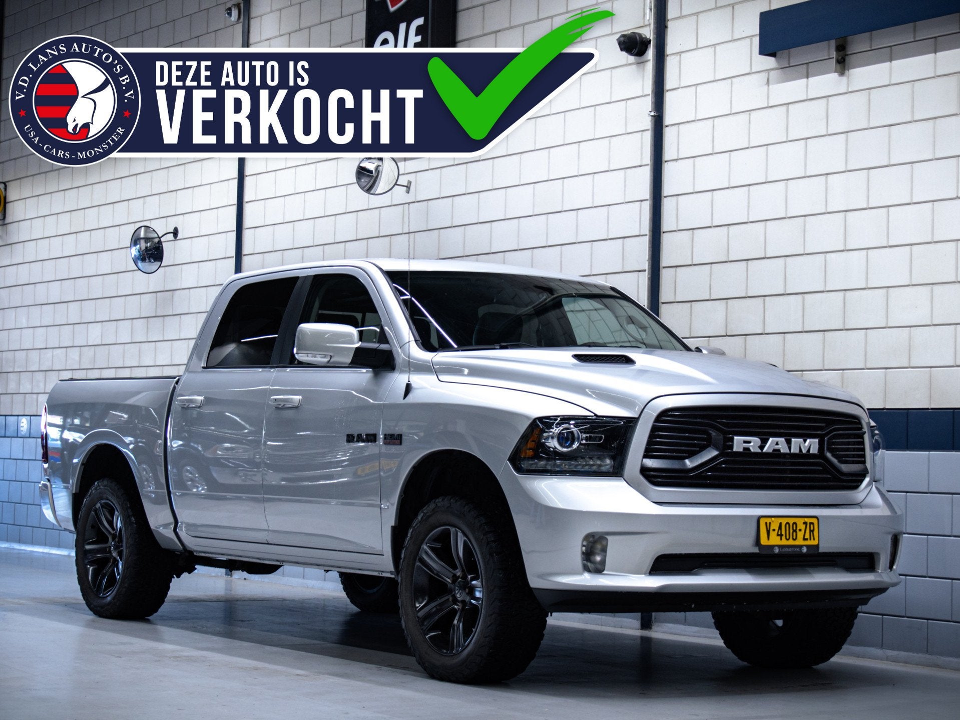 Dodge Ram 1500 Sport | 5.7L HEMI V8 4x4 (bj 2021), Auto's, Automaat, Gebruikt, 5654 cc, 402 pk
