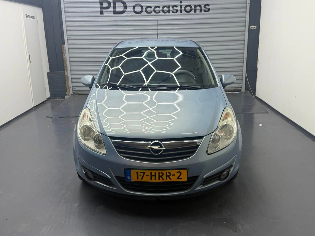 Opel Corsa 1.2-16V Cosmo - Nieuw ketting - Camera - Elek. Ra, Auto's, Opel, Stof, Gebruikt, Zwart, 4 cilinders