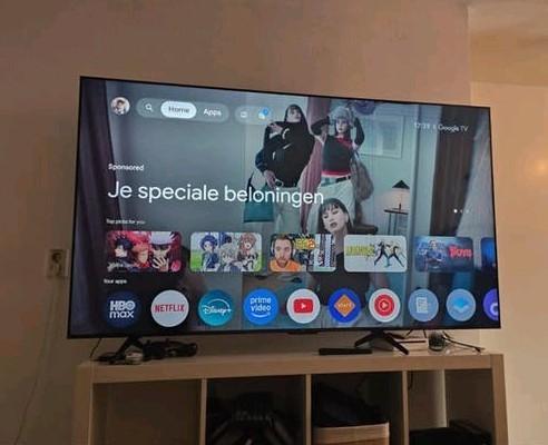 Smart tv 75 inch - TCLT8B - voor handige maker, 120 Hz, Ophalen, Overige merken, 100 cm of meer