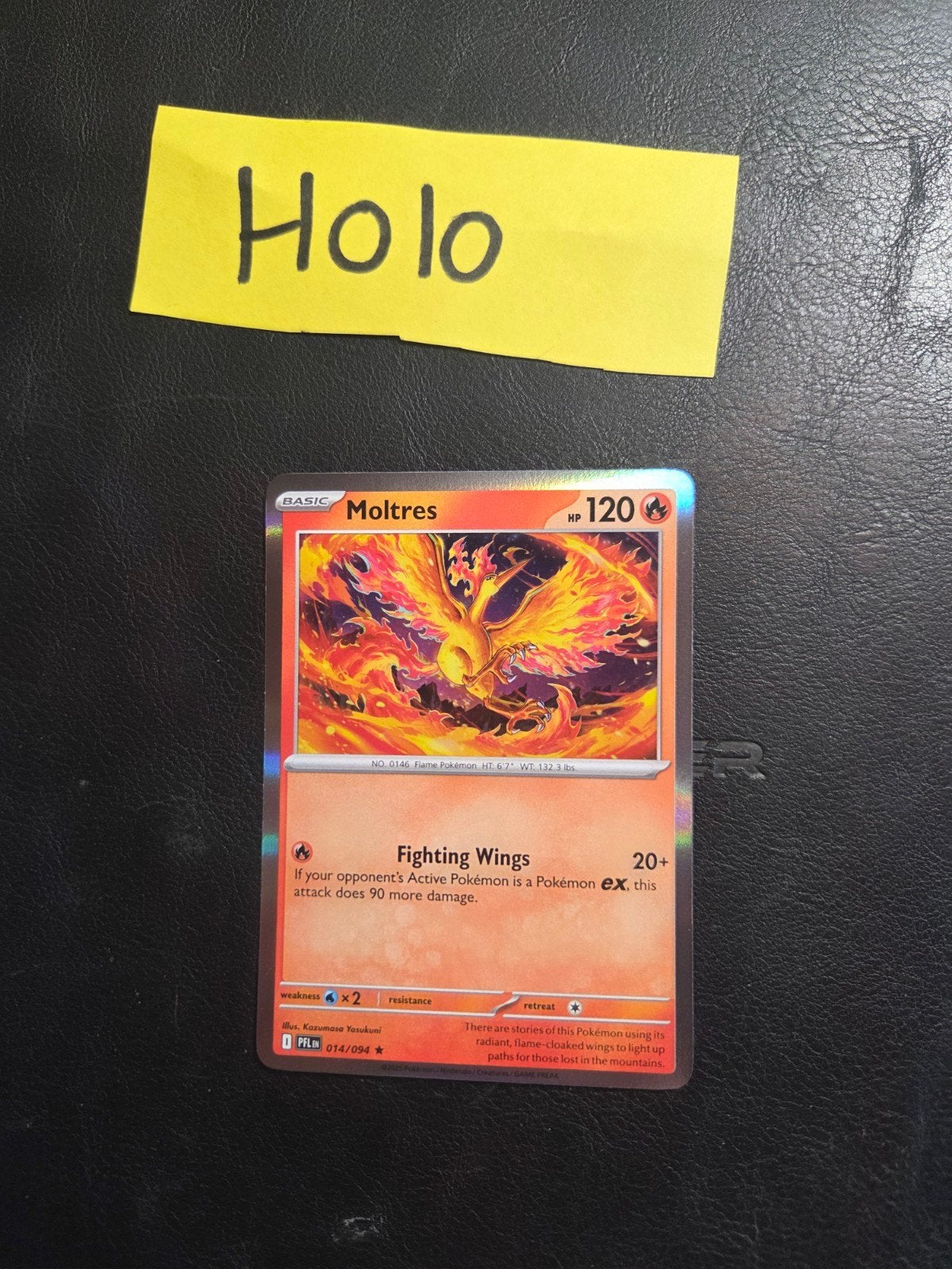 Moltres 014/094 Phantasmal flames, Hobby en Vrije tijd, Verzamelkaartspellen | Pokémon, Ophalen of Verzenden, Zo goed als nieuw