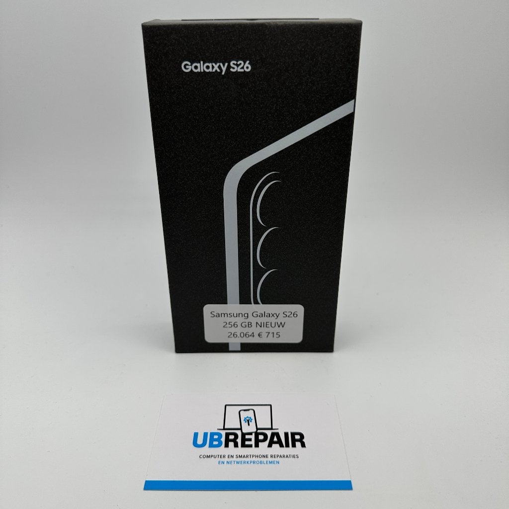 Samsung Galaxy S26 256 GB black, Overige modellen, Zwart, Nieuw, Ophalen of Verzenden