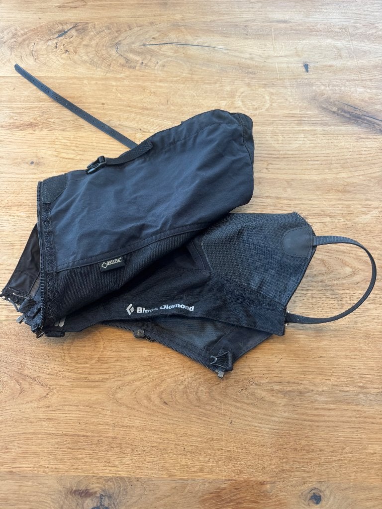 Black Diamond Gore-Tex Gaiters - Zeer goede conditie, Ophalen, Zo goed als nieuw, Klimsport-accessoire