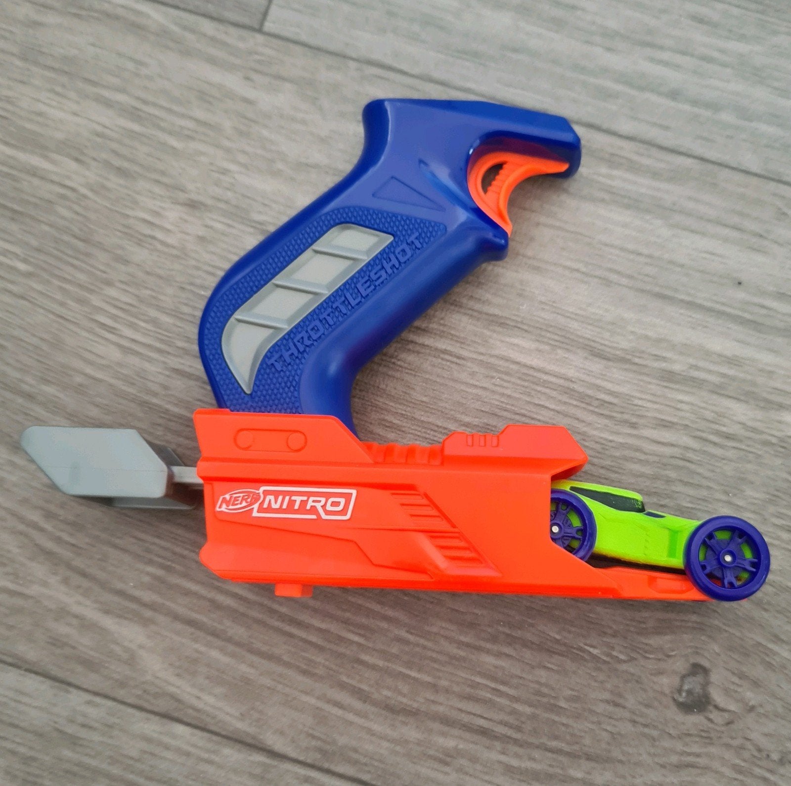 Nerf Nitro ThrottleShot Blitz-blaster, Ophalen, Zo goed als nieuw