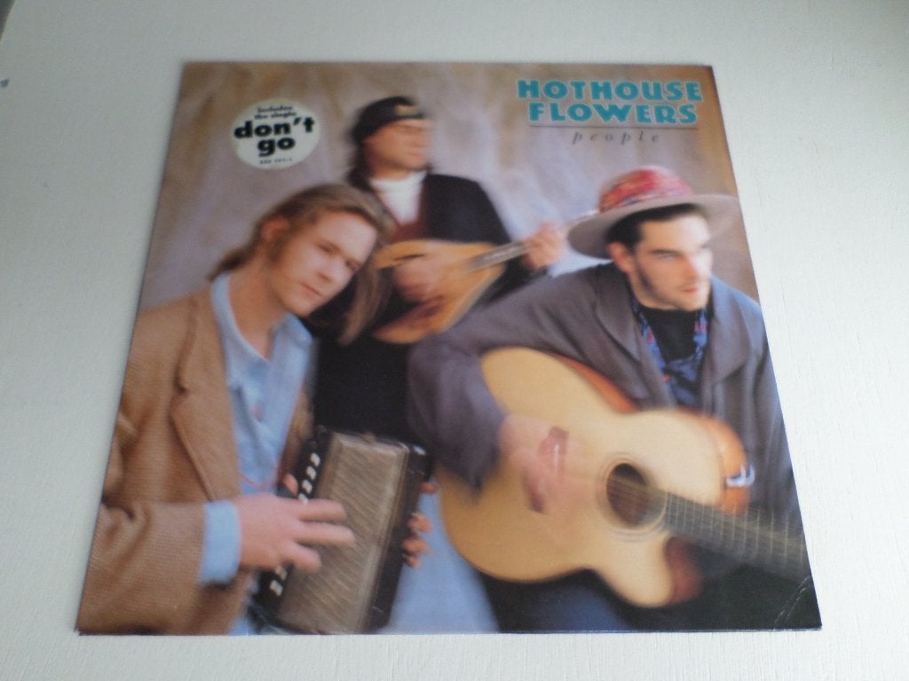 Hothouse Flowers - People LP, Inclusief binnenhoes, Ophalen of Verzenden, Zo goed als nieuw, 12 inch