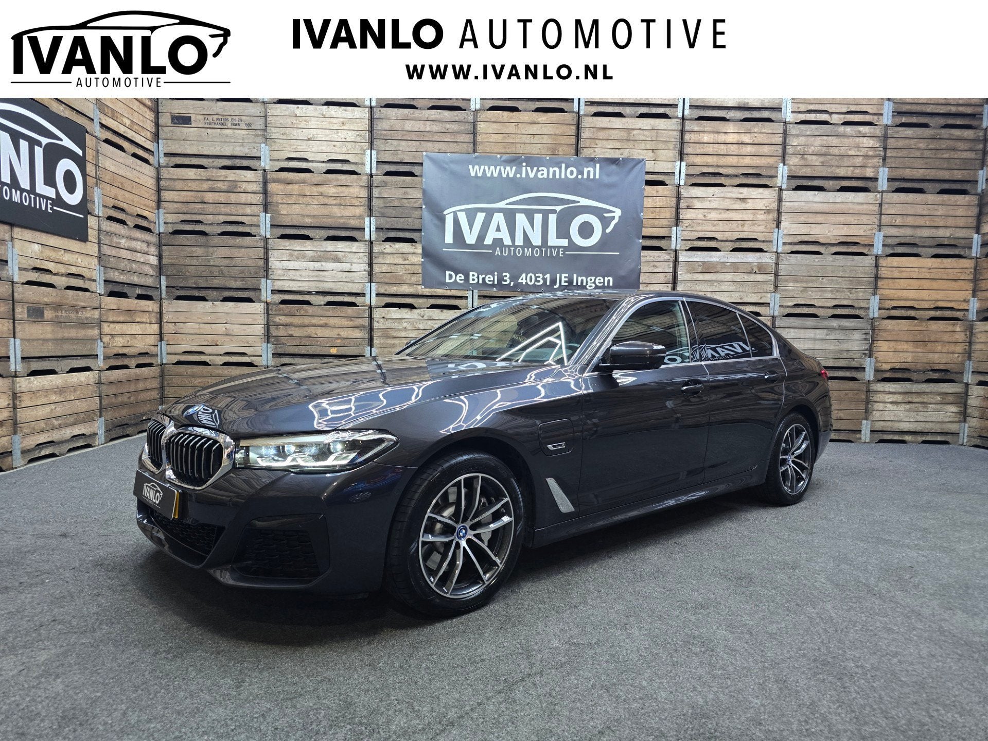 BMW 5-serie 530e Business Edition Plus HUD Navi LED Memory s, Auto's, BMW, 1998 cc, Achterwielaandrijving, Gebruikt, 4 cilinders