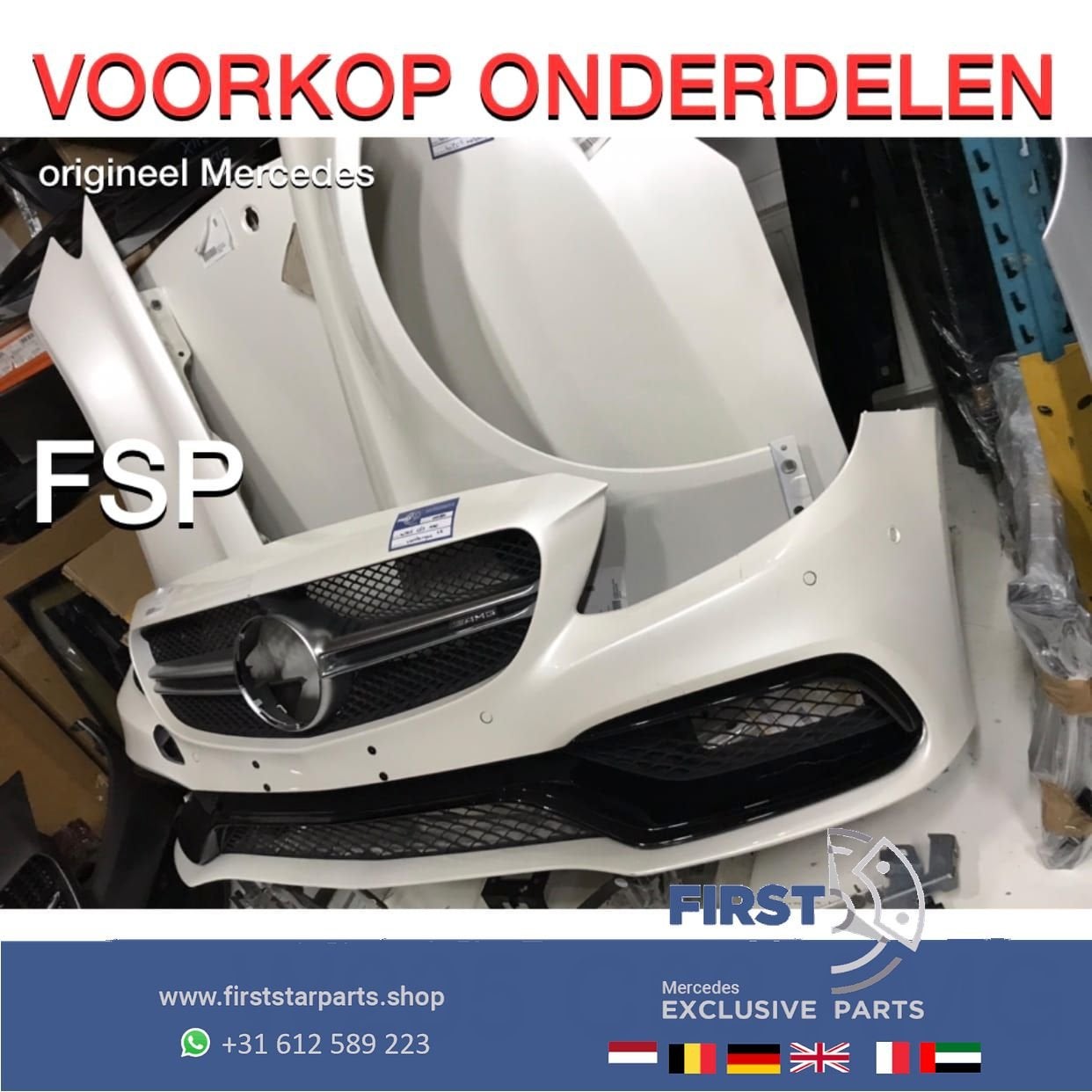 C205 C63 AMG Voorkop delen plaatwerk Front Mercedes C Klasse
